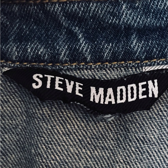 Steve Madden one piece denim jumpsuit Y2K Size Large - Picture 3 of 17